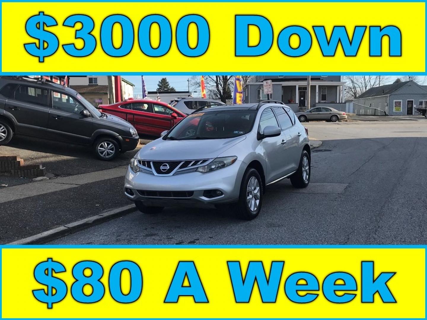 2012 Silver /Gray Nissan Murano SV (JN8AZ1MW9CW) with an 3.5 V6 engine, Automatic transmission, located at 577 Chester Pike, Prospect Park, PA, 19076, (610) 237-1015, 39.886154, -75.302338 - Photo#0